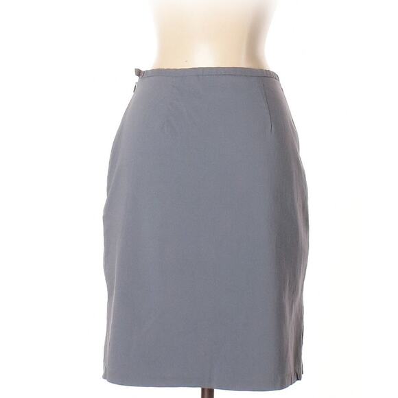 Express Womens Gray Essential Capsule Wardrobe Career Skirt Work Office Size 1/2 - Picture 2 of 7